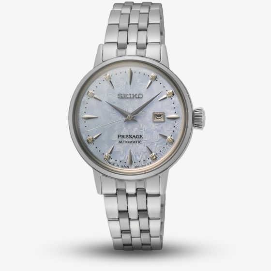 Seiko Presage Cocktail Time Skydiving Diamond Twist Watch SRE007J1