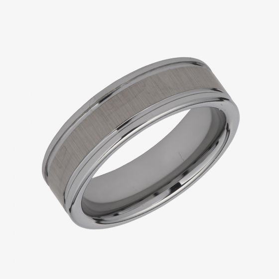 Unique Tungsten Carbide 7mm Ring TUR-77