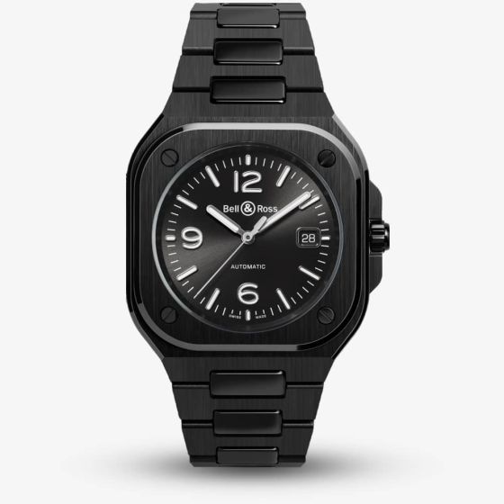 Bell & Ross BR05 Ceramic Strap Watch BR05A-BL-CE/SCE