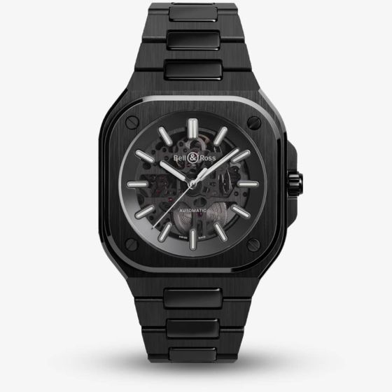 Bell & Ross BR05 Skeleton Ceramic Strap Watch BR05A-BL-SK-CE/SCE