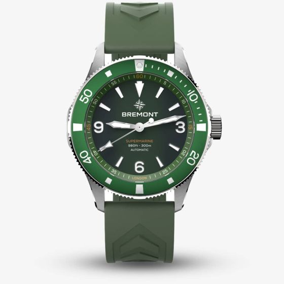 Bremont Supermarine 300m Green Watch SM40-ND-SS-GN-R-S