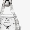 Sekonda Dress Cocktail Silver Cubic Zirconia Watch 4191