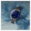 Sekonda Classic Equinox Gunmetal Blue Dial Watch 1140