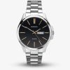 Sekonda Classic Stainless Steel Black Dial Watch 1097