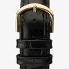 Sekonda Easy Reader Gold Plated Black Watch 3623