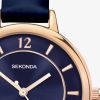 Sekonda Classic Rose Gold & Blue Watch 2136