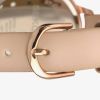 Sekonda Elegance Rose Gold & Cream Strap Watch 2137