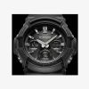 Casio G-Shock Classic Solar Dual Display Black Plastic Strap Watch GAW-100B-1AER