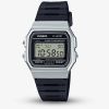 Casio CASIO Collection Men Digital Black Resin Strap Watch F-91WM-7AEF