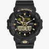 Casio G-Shock Classic Dual Display Black Plastic Strap Watch GA-710B-1A9ER