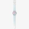 Swatch Ultraciel Blue Rubber Strap Watch GE713