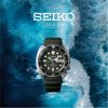 Seiko Mens Prospex Turtle Green Rubber Strap Green Dial Watch SRPE05K1