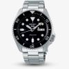 Seiko Mens 5 Sports Automatic Black Bracelet Watch SRPD55K1