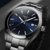 Tissot Mens Classic Gentleman Navy Dial Bracelet Watch T127.410.11.041.00