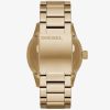 Diesel Mens Rasp Gold Tone Dial Bracelet Watch DZ1761