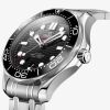 OMEGA Mens Seamaster Diver 300M Black Dial Bracelet Watch 210.30.42.20.01.001