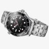 OMEGA Mens Seamaster Diver 300M Black Dial Bracelet Watch 210.30.42.20.01.001