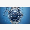 OMEGA Mens Seamaster Diver 300M Blue Dial Bracelet Watch 210.30.42.20.03.001