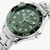 OMEGA Mens Seamaster Diver Co-Axial Master Chronometer Green Dial Watch 210.30.42.20.10.001