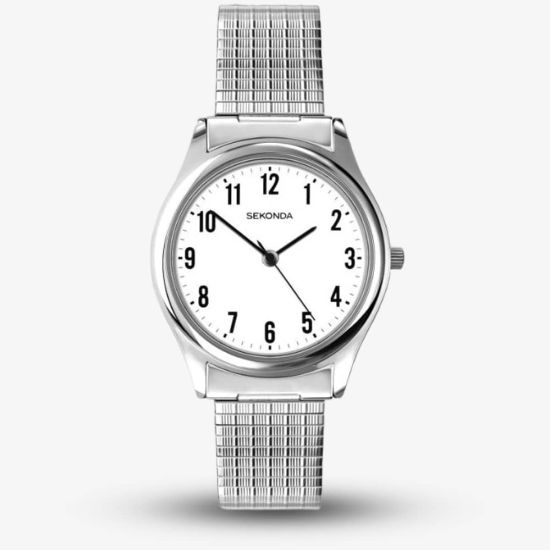 Sekonda Easy Reader Silver Expandable Watch 3751