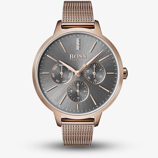 BOSS Ladies Symphony Rose Bracelet Watch 1502424