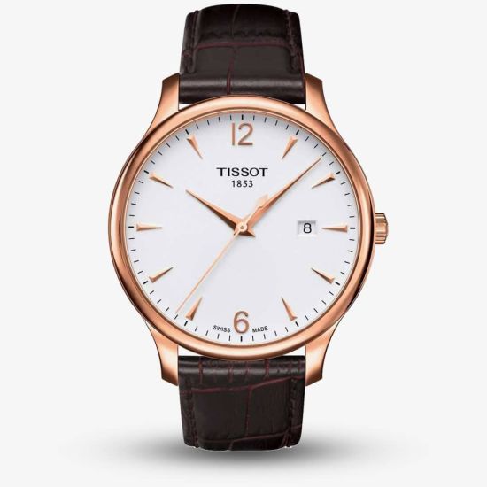 Tissot Mens T-Classic Tradition Strap Watch T063.610.36.037.00