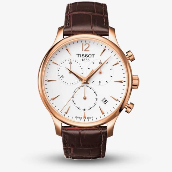 Tissot Mens T-Classic Tradition Strap Watch T063.617.36.037.00