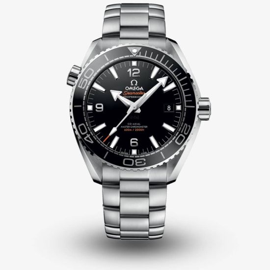OMEGA Mens Seamaster Planet Ocean Black Bracelet Watch 215.30.44.21.01.001