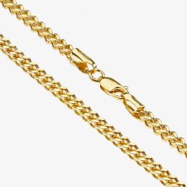 9ct Yellow Gold 18 Inch Foxtail Chain - thbaker.co.uk