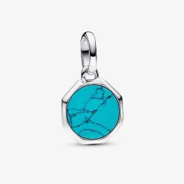 PANDORA 793388C01 ME Turquoise-Coloured Mini Medallion Charm - thbaker ...