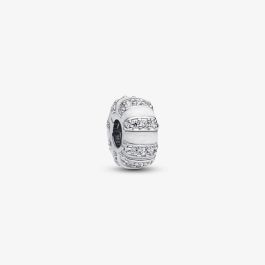 PANDORA 793785C01 Stone Set Enamel Clip Charm - thbaker.co.uk