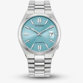 Citizen Ladies Tsuyosa Automatic Silver Tone Blue Dial Watch NJ0200-50L