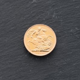 Second Hand 22ct Yellow Gold 1910 Edward VII Full Sovereign Coin ...