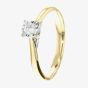 9ct Yellow Gold 0.17ct Diamond Ring S4460D-9Y-017G