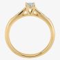 9ct Gold 0.19ct Solitaire Diamond Ring S4490D-9Y-019G