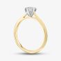 18ct Yellow Gold Certified 0.50ct Brilliant Cut Diamond Solitaire Ring 10638/18PT/MO - 50PT