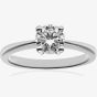 18ct White Gold 0.75ct Round Brilliant Diamond Solitaire Ring PR04689WG