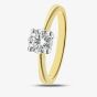 18ct Yellow Gold 0.75ct Round Brilliant Diamond Solitaire Ring PR04689