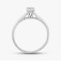 18ct White Gold 0.40ct Brilliant Cut Diamond Solitaire Ring 10-80-616/24-01-635 N
