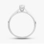 9ct White Gold 0.30ct Brilliant Cut Diamond Solitaire Ring 10-80-615/24-01-919 N