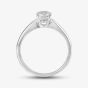 18ct White Gold 0.70ct Diamond Solitaire Ring PR12882 S/S