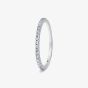 18ct White Gold 0.20ct Diamond Claw Set Eternity Ring RMW-150-050-020-18W