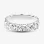 9ct White Gold 1.00ct Diamond Five Stone Ring THR5555-100 (WG)