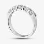 9ct White Gold 1.00ct Diamond Five Stone Ring THR5555-100 (WG)