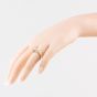 9ct Yellow Gold 1.00ct Diamond Trilogy Shoulder Set Ring THR4901-100 (YG)