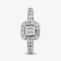 18ct White Gold 1.00ct Diamond Square Cluster Ring TH011325112148