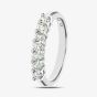 9ct White Gold 0.50ct Diamond Half Eternity Ring PR03645W