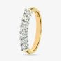 9ct Yellow Gold 0.50ct Diamond Half Eternity Ring PR03645Y