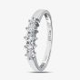 9ct White Gold 0.25ct Graduating Five Stone Diamond Ring PR02707W