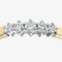 9ct Yellow Gold 0.25ct Graduating Five Stone Diamond Ring PR02707Y